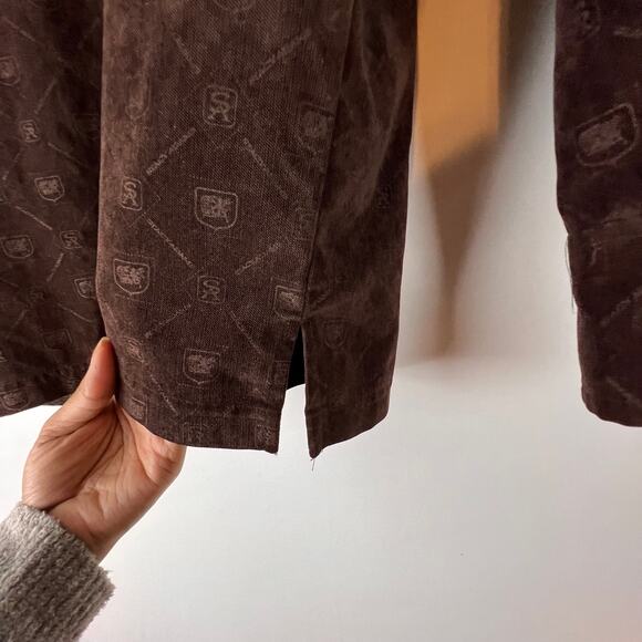 Stacy Adams Men's Shirt Size Large Button Down Casual Wear Brown - Picture 4 of 7